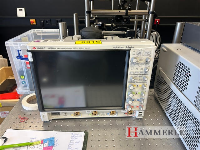 KEYSIGHT DSOS254A Digital Storage Oscilloscope S-Series D15-D0